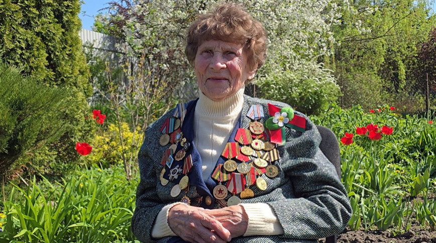 Была связной, собирала сведения о немцах. В Чашниках поздравили участницу Великой Отечественной войны
