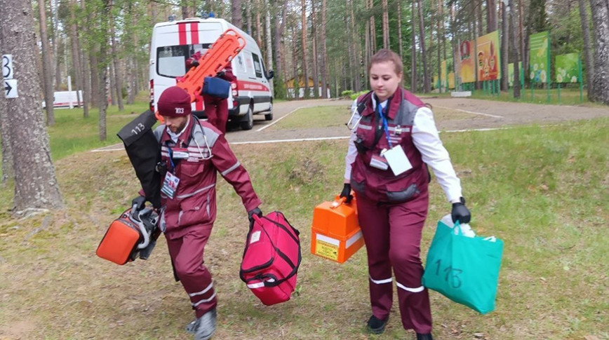 Диагноз за секунды, помощь без промедления: в Полоцком районе соревновались бригады скорой помощи