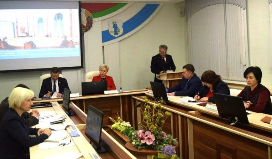 Заседание президиума Ушачского районного Совета депутатов