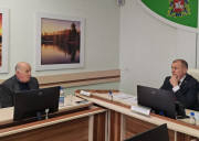 Помощник Президента Республики Беларусь – инспектор по Витебской области Владимир Юргевич провёл в Ушачах «прямую телефонную линию» и выездной прием граждан