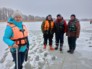 Будьте осторожны при выходе на лед!
