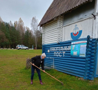 Участие в субботнике