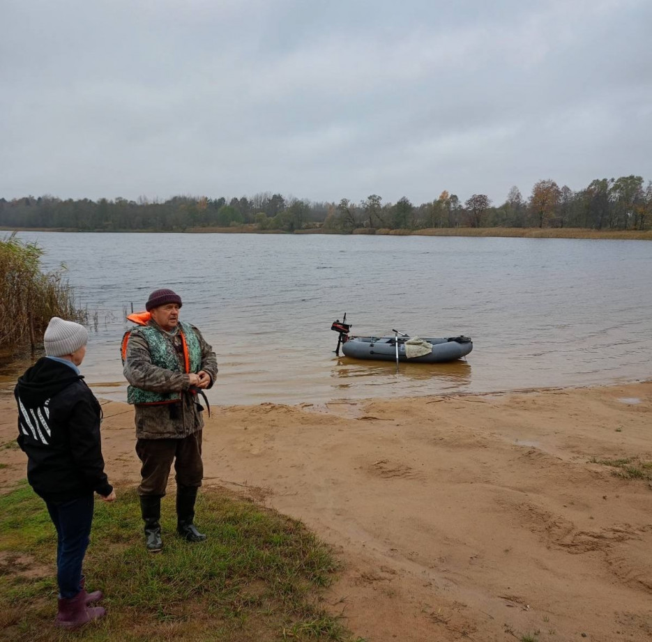 Рейды по водоёмам Ушачского района