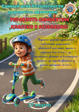 Единый день безопасности дорожного движения
